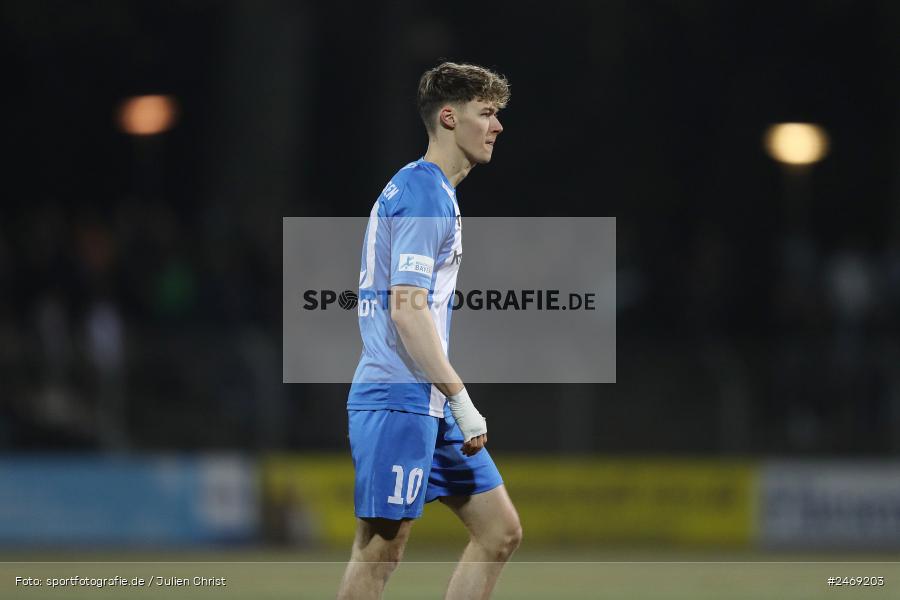 Sachs-Stadion, Schweinfurt, 07.03.2025, sport, action, BFV, Fussball, 24. Spieltag, Regionalliga Bayern, FVI, FCS, FV Illertissen, 1. FC Schweinfurt 1905 - Bild-ID: 2469203