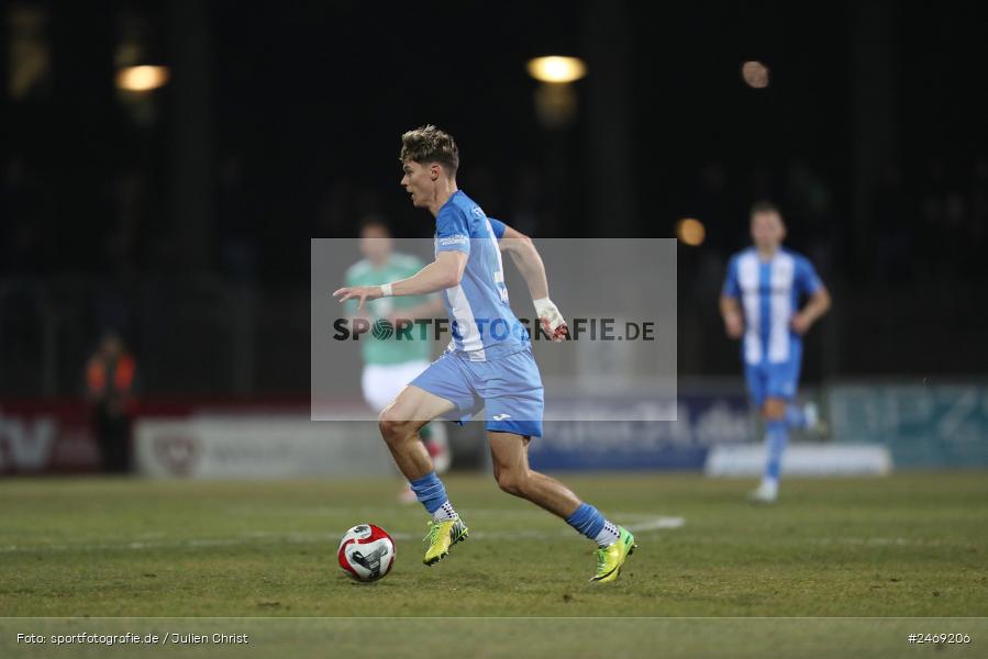 Sachs-Stadion, Schweinfurt, 07.03.2025, sport, action, BFV, Fussball, 24. Spieltag, Regionalliga Bayern, FVI, FCS, FV Illertissen, 1. FC Schweinfurt 1905 - Bild-ID: 2469206