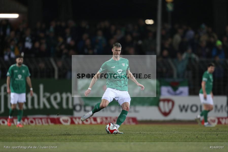 Sachs-Stadion, Schweinfurt, 07.03.2025, sport, action, BFV, Fussball, 24. Spieltag, Regionalliga Bayern, FVI, FCS, FV Illertissen, 1. FC Schweinfurt 1905 - Bild-ID: 2469207
