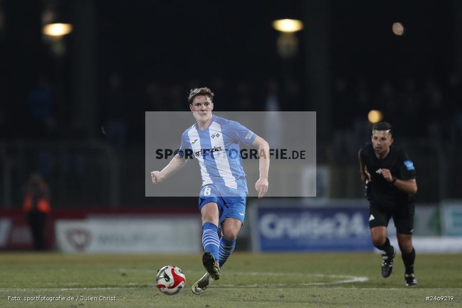 Sachs-Stadion, Schweinfurt, 07.03.2025, sport, action, BFV, Fussball, 24. Spieltag, Regionalliga Bayern, FVI, FCS, FV Illertissen, 1. FC Schweinfurt 1905 - Bild-ID: 2469219