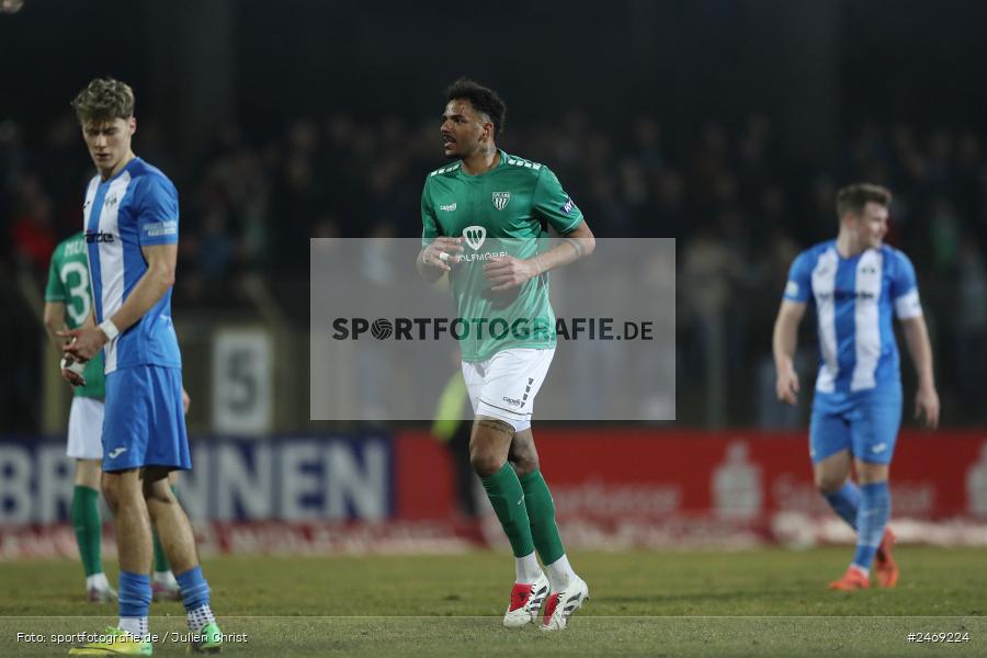 Sachs-Stadion, Schweinfurt, 07.03.2025, sport, action, BFV, Fussball, 24. Spieltag, Regionalliga Bayern, FVI, FCS, FV Illertissen, 1. FC Schweinfurt 1905 - Bild-ID: 2469224