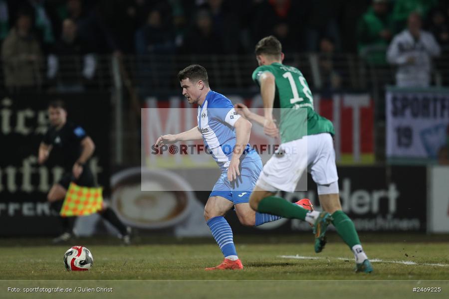 Sachs-Stadion, Schweinfurt, 07.03.2025, sport, action, BFV, Fussball, 24. Spieltag, Regionalliga Bayern, FVI, FCS, FV Illertissen, 1. FC Schweinfurt 1905 - Bild-ID: 2469225