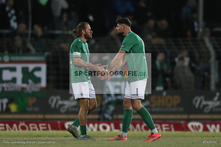 Sachs-Stadion, Schweinfurt, 07.03.2025, sport, action, BFV, Fussball, 24. Spieltag, Regionalliga Bayern, FVI, FCS, FV Illertissen, 1. FC Schweinfurt 1905 - Bild-ID: 2469240