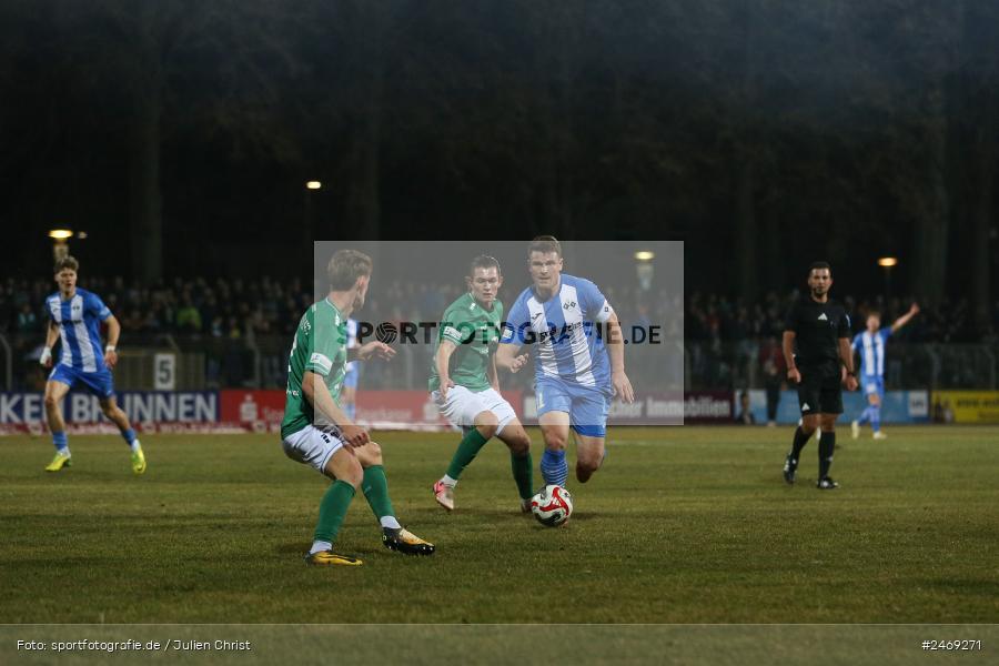 sport, action, Schweinfurt, Sachs-Stadion, Regionalliga Bayern, Fussball, FVI, FV Illertissen, FCS, BFV, 24. Spieltag, 1. FC Schweinfurt 1905, 07.03.2025 - Bild-ID: 2469271