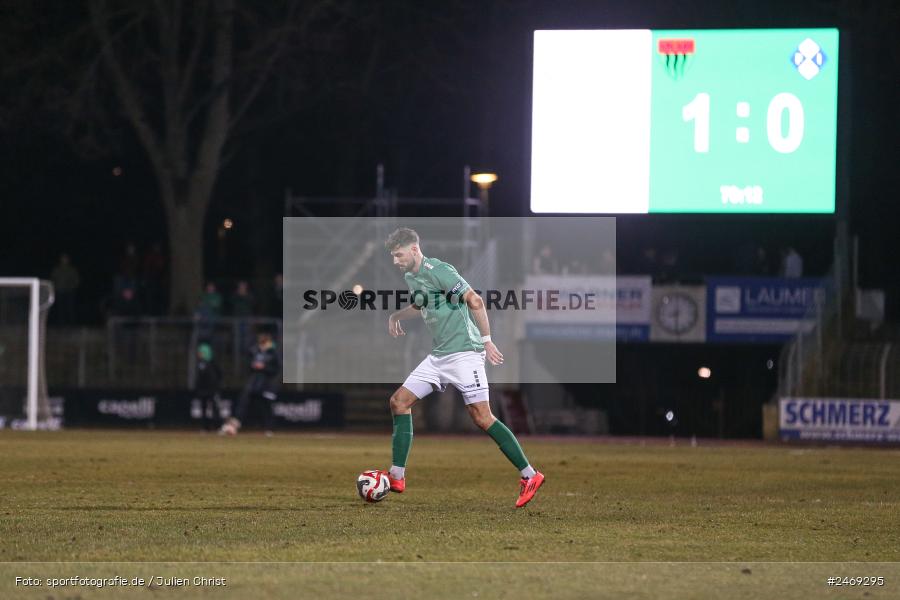 sport, action, Schweinfurt, Sachs-Stadion, Regionalliga Bayern, Fussball, FVI, FV Illertissen, FCS, BFV, 24. Spieltag, 1. FC Schweinfurt 1905, 07.03.2025 - Bild-ID: 2469295