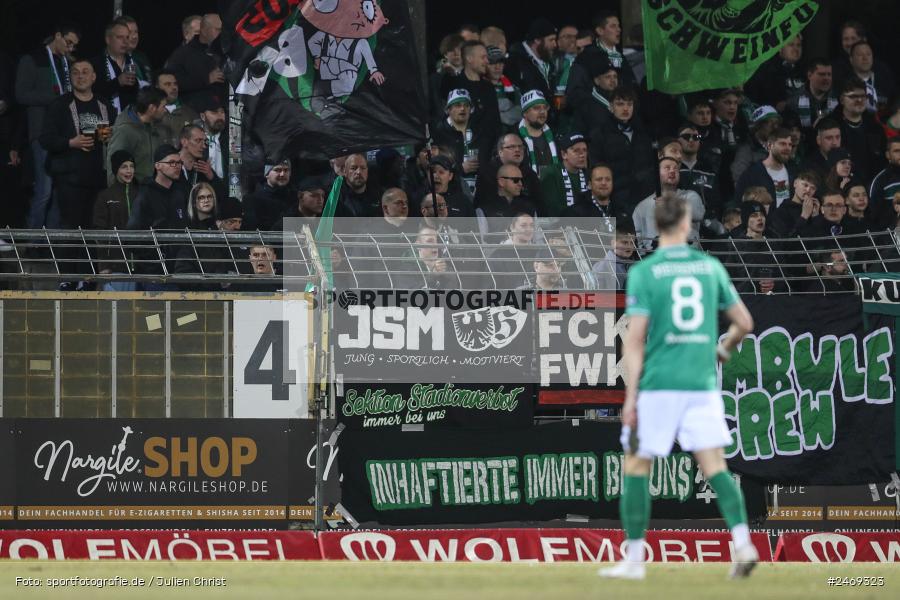 sport, action, Schweinfurt, Sachs-Stadion, Regionalliga Bayern, Fussball, FVI, FV Illertissen, FCS, BFV, 24. Spieltag, 1. FC Schweinfurt 1905, 07.03.2025 - Bild-ID: 2469323