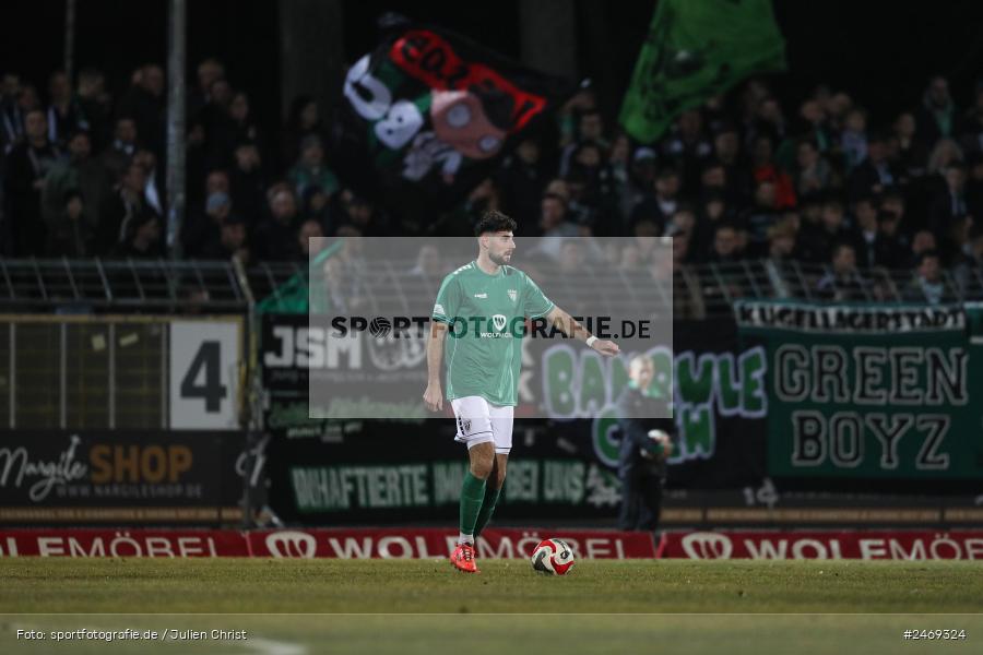 sport, action, Schweinfurt, Sachs-Stadion, Regionalliga Bayern, Fussball, FVI, FV Illertissen, FCS, BFV, 24. Spieltag, 1. FC Schweinfurt 1905, 07.03.2025 - Bild-ID: 2469324