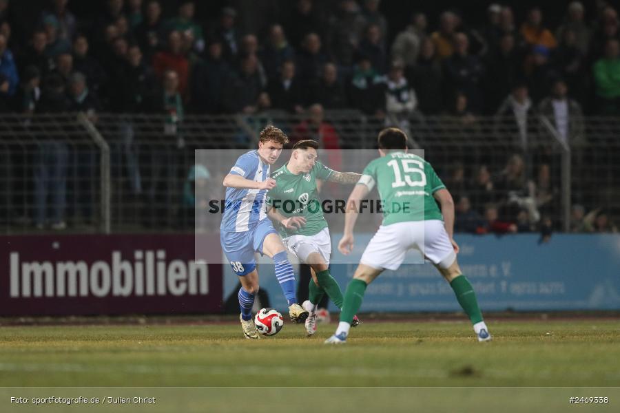 sport, action, Schweinfurt, Sachs-Stadion, Regionalliga Bayern, Fussball, FVI, FV Illertissen, FCS, BFV, 24. Spieltag, 1. FC Schweinfurt 1905, 07.03.2025 - Bild-ID: 2469338