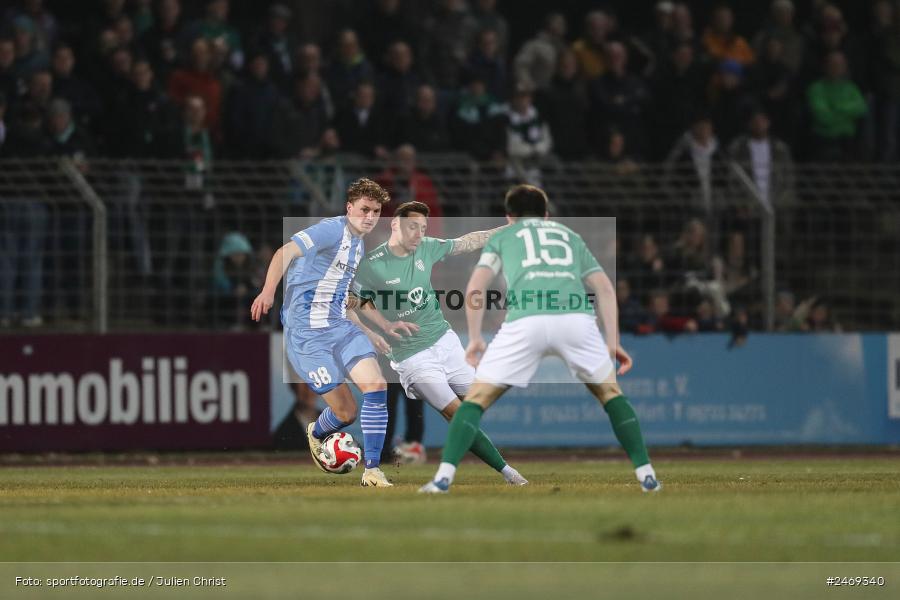 sport, action, Schweinfurt, Sachs-Stadion, Regionalliga Bayern, Fussball, FVI, FV Illertissen, FCS, BFV, 24. Spieltag, 1. FC Schweinfurt 1905, 07.03.2025 - Bild-ID: 2469340