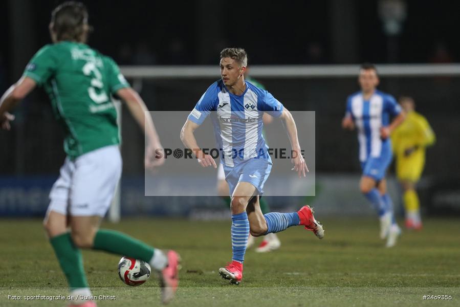 sport, action, Schweinfurt, Sachs-Stadion, Regionalliga Bayern, Fussball, FVI, FV Illertissen, FCS, BFV, 24. Spieltag, 1. FC Schweinfurt 1905, 07.03.2025 - Bild-ID: 2469356