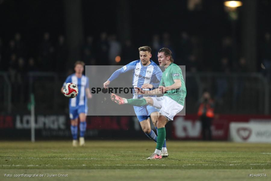 sport, action, Schweinfurt, Sachs-Stadion, Regionalliga Bayern, Fussball, FVI, FV Illertissen, FCS, BFV, 24. Spieltag, 1. FC Schweinfurt 1905, 07.03.2025 - Bild-ID: 2469374
