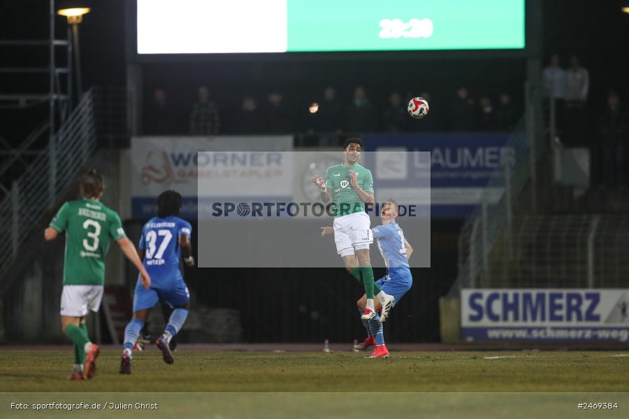 sport, action, Schweinfurt, Sachs-Stadion, Regionalliga Bayern, Fussball, FVI, FV Illertissen, FCS, BFV, 24. Spieltag, 1. FC Schweinfurt 1905, 07.03.2025 - Bild-ID: 2469384