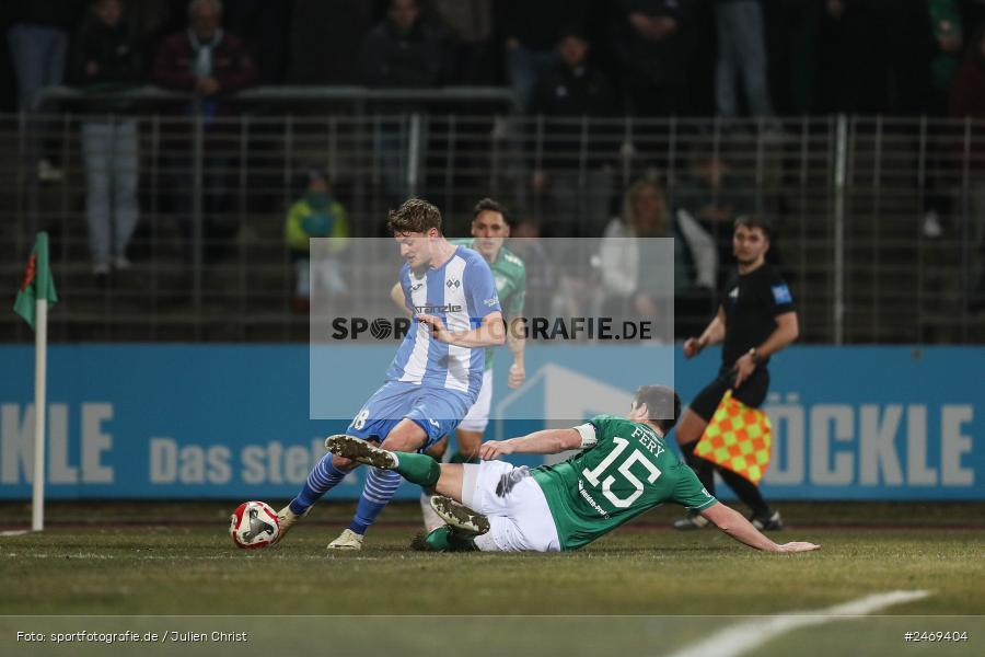 sport, action, Schweinfurt, Sachs-Stadion, Regionalliga Bayern, Fussball, FVI, FV Illertissen, FCS, BFV, 24. Spieltag, 1. FC Schweinfurt 1905, 07.03.2025 - Bild-ID: 2469404