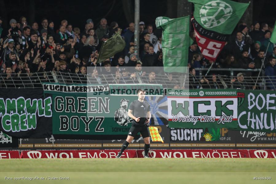 sport, action, Schweinfurt, Sachs-Stadion, Regionalliga Bayern, Fussball, FVI, FV Illertissen, FCS, BFV, 24. Spieltag, 1. FC Schweinfurt 1905, 07.03.2025 - Bild-ID: 2469409