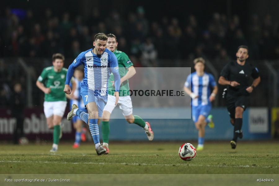 sport, action, Schweinfurt, Sachs-Stadion, Regionalliga Bayern, Fussball, FVI, FV Illertissen, FCS, BFV, 24. Spieltag, 1. FC Schweinfurt 1905, 07.03.2025 - Bild-ID: 2469416