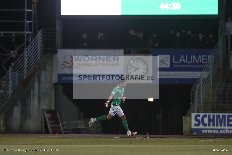 sport, action, Schweinfurt, Sachs-Stadion, Regionalliga Bayern, Fussball, FVI, FV Illertissen, FCS, BFV, 24. Spieltag, 1. FC Schweinfurt 1905, 07.03.2025 - Bild-ID: 2469424