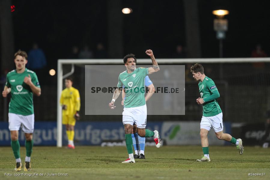 sport, action, Schweinfurt, Sachs-Stadion, Regionalliga Bayern, Fussball, FVI, FV Illertissen, FCS, BFV, 24. Spieltag, 1. FC Schweinfurt 1905, 07.03.2025 - Bild-ID: 2469437
