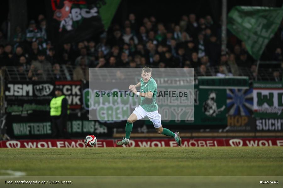 sport, action, Schweinfurt, Sachs-Stadion, Regionalliga Bayern, Fussball, FVI, FV Illertissen, FCS, BFV, 24. Spieltag, 1. FC Schweinfurt 1905, 07.03.2025 - Bild-ID: 2469443