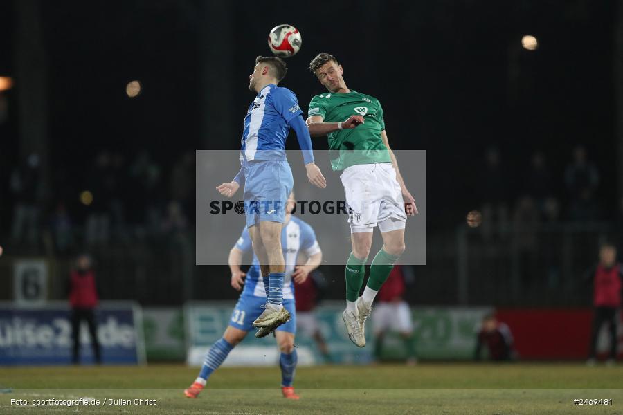 sport, action, Schweinfurt, Sachs-Stadion, Regionalliga Bayern, Fussball, FVI, FV Illertissen, FCS, BFV, 24. Spieltag, 1. FC Schweinfurt 1905, 07.03.2025 - Bild-ID: 2469481 sport, action, Schweinfurt, Sachs-Stadion, Regionalliga Bayern, Fussball, FVI, FV Illertissen, FCS, BFV, 24. Spieltag, 1. FC Schweinfurt 1905, 07.03.2025 - Bild-ID: 2469481