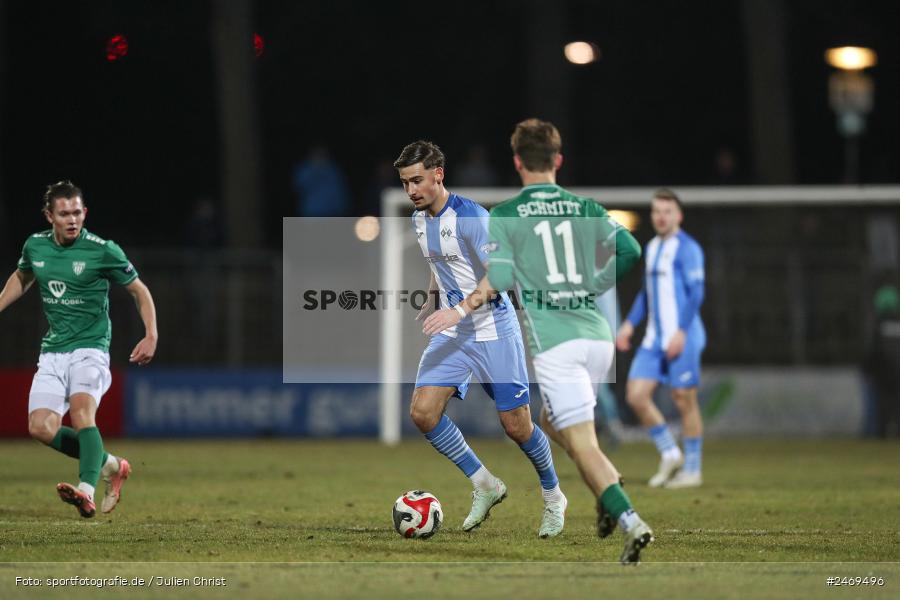 sport, action, Schweinfurt, Sachs-Stadion, Regionalliga Bayern, Fussball, FVI, FV Illertissen, FCS, BFV, 24. Spieltag, 1. FC Schweinfurt 1905, 07.03.2025 - Bild-ID: 2469496