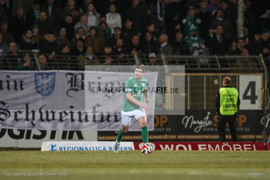 sport, action, Schweinfurt, Sachs-Stadion, Regionalliga Bayern, Fussball, FVI, FV Illertissen, FCS, BFV, 24. Spieltag, 1. FC Schweinfurt 1905, 07.03.2025 - Bild-ID: 2469521