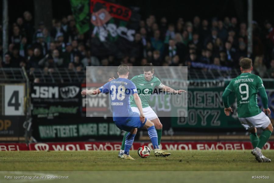 sport, action, Schweinfurt, Sachs-Stadion, Regionalliga Bayern, Fussball, FVI, FV Illertissen, FCS, BFV, 24. Spieltag, 1. FC Schweinfurt 1905, 07.03.2025 - Bild-ID: 2469566