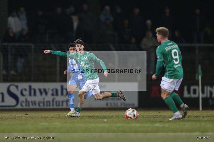 sport, action, Schweinfurt, Sachs-Stadion, Regionalliga Bayern, Fussball, FVI, FV Illertissen, FCS, BFV, 24. Spieltag, 1. FC Schweinfurt 1905, 07.03.2025 - Bild-ID: 2469584