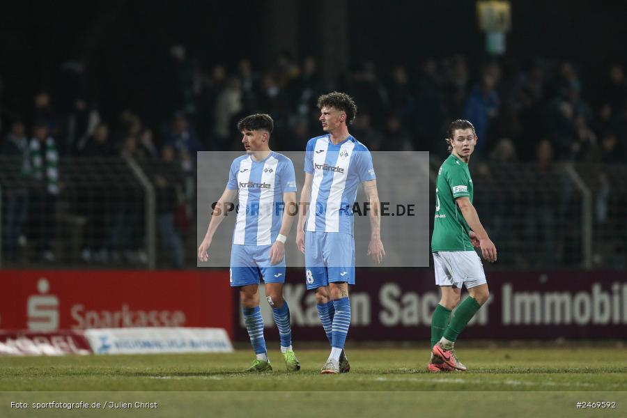 sport, action, Schweinfurt, Sachs-Stadion, Regionalliga Bayern, Fussball, FVI, FV Illertissen, FCS, BFV, 24. Spieltag, 1. FC Schweinfurt 1905, 07.03.2025 - Bild-ID: 2469592