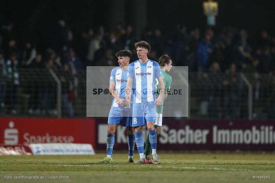 sport, action, Schweinfurt, Sachs-Stadion, Regionalliga Bayern, Fussball, FVI, FV Illertissen, FCS, BFV, 24. Spieltag, 1. FC Schweinfurt 1905, 07.03.2025 - Bild-ID: 2469593
