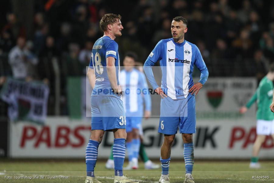 sport, action, Schweinfurt, Sachs-Stadion, Regionalliga Bayern, Fussball, FVI, FV Illertissen, FCS, BFV, 24. Spieltag, 1. FC Schweinfurt 1905, 07.03.2025 - Bild-ID: 2469595