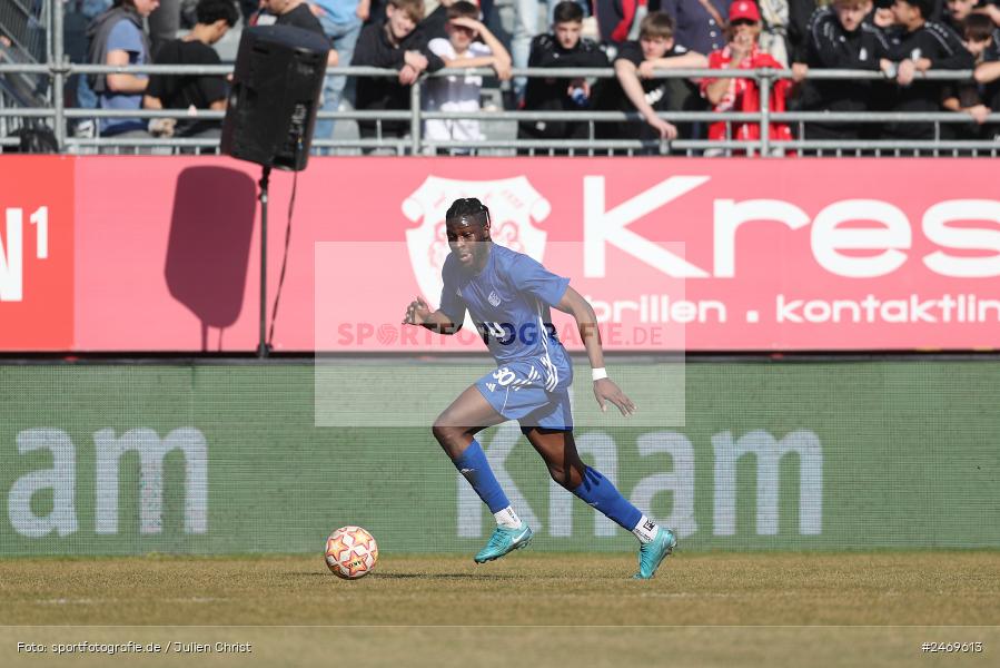 AKON-Arena, Würzburg, 08.03.2025, sport, action, BFV, Fussball, 24. Spieltag, Regionalliga Bayern, FVI, FWK, SV Viktoria Aschaffenburg, FC Würzburger Kickers - Bild-ID: 2469613