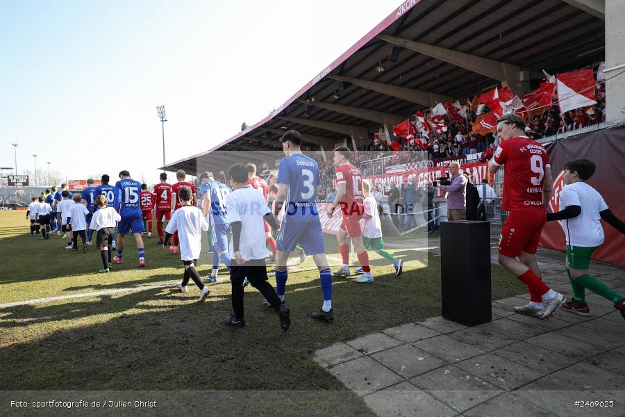 sport, action, Würzburg, SV Viktoria Aschaffenburg, Regionalliga Bayern, Fussball, FWK, FVI, FC Würzburger Kickers, BFV, AKON-Arena, 24. Spieltag, 08.03.2025 - Bild-ID: 2469625