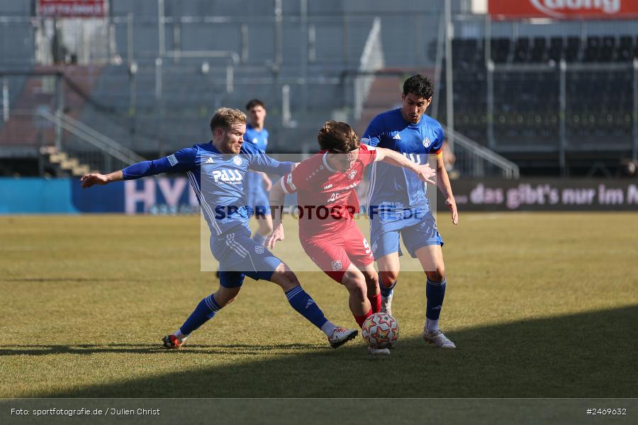 sport, action, Würzburg, SV Viktoria Aschaffenburg, Regionalliga Bayern, Fussball, FWK, FVI, FC Würzburger Kickers, BFV, AKON-Arena, 24. Spieltag, 08.03.2025 - Bild-ID: 2469632