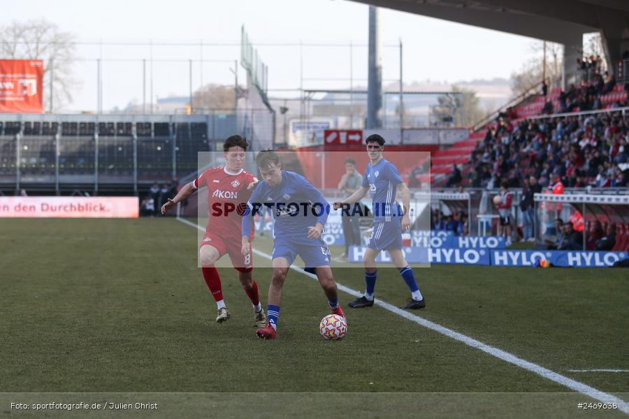 sport, action, Würzburg, SV Viktoria Aschaffenburg, Regionalliga Bayern, Fussball, FWK, FVI, FC Würzburger Kickers, BFV, AKON-Arena, 24. Spieltag, 08.03.2025 - Bild-ID: 2469638