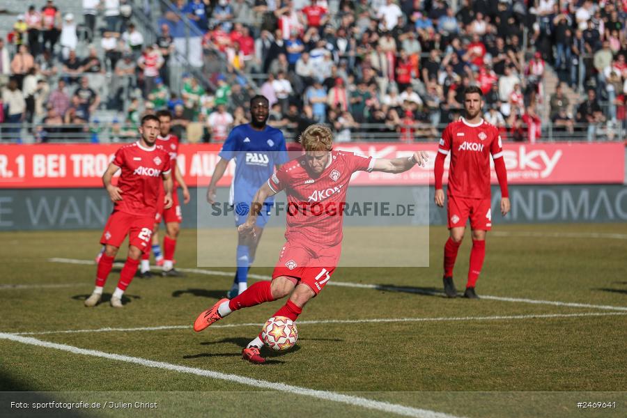 sport, action, Würzburg, SV Viktoria Aschaffenburg, Regionalliga Bayern, Fussball, FWK, FVI, FC Würzburger Kickers, BFV, AKON-Arena, 24. Spieltag, 08.03.2025 - Bild-ID: 2469641