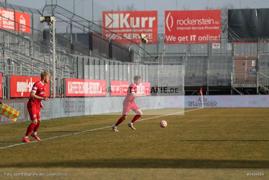 sport, action, Würzburg, SV Viktoria Aschaffenburg, Regionalliga Bayern, Fussball, FWK, FVI, FC Würzburger Kickers, BFV, AKON-Arena, 24. Spieltag, 08.03.2025 - Bild-ID: 2469654