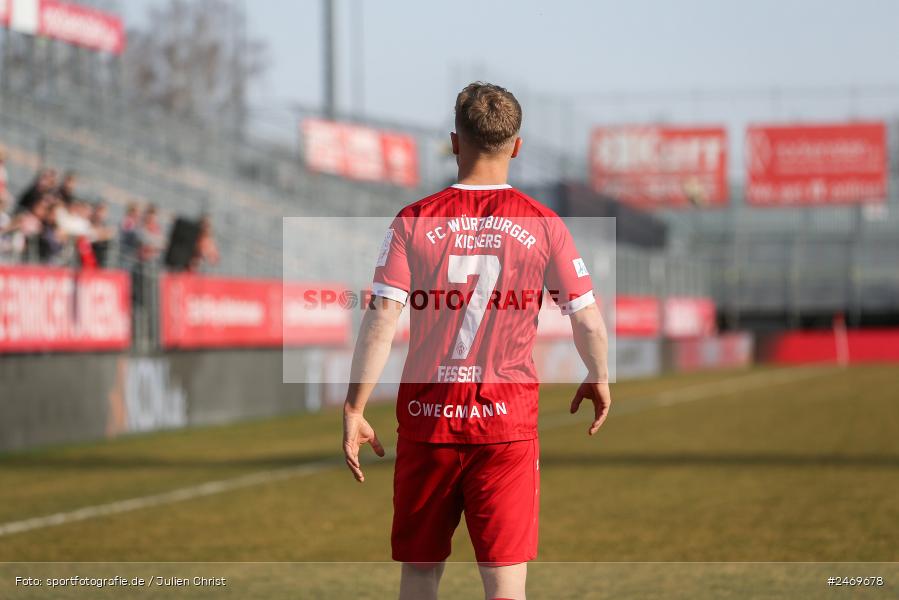 sport, action, Würzburg, SV Viktoria Aschaffenburg, Regionalliga Bayern, Fussball, FWK, FVI, FC Würzburger Kickers, BFV, AKON-Arena, 24. Spieltag, 08.03.2025 - Bild-ID: 2469678