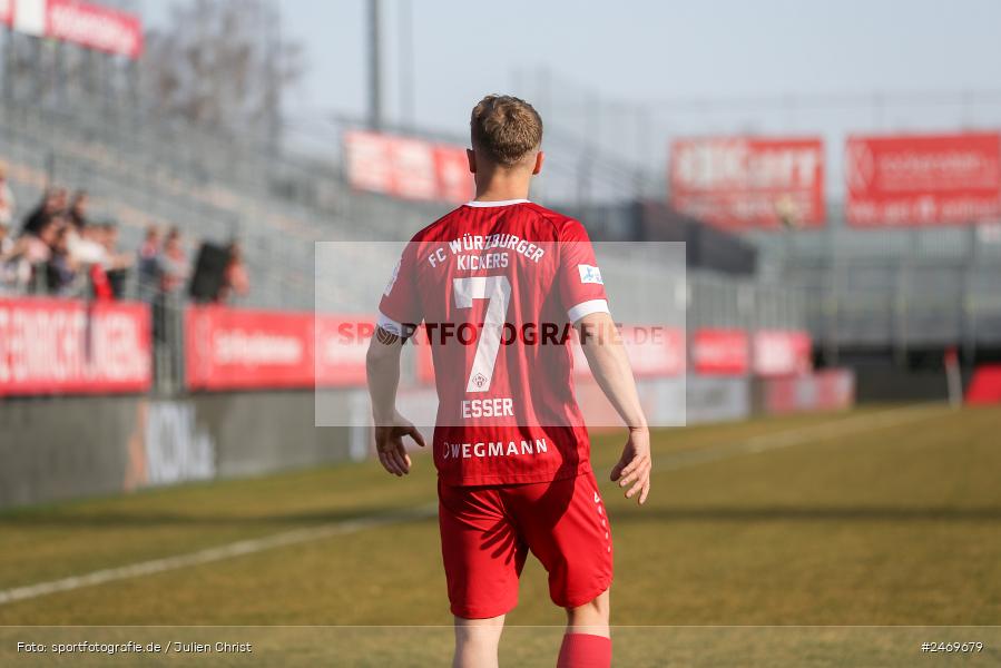 sport, action, Würzburg, SV Viktoria Aschaffenburg, Regionalliga Bayern, Fussball, FWK, FVI, FC Würzburger Kickers, BFV, AKON-Arena, 24. Spieltag, 08.03.2025 - Bild-ID: 2469679