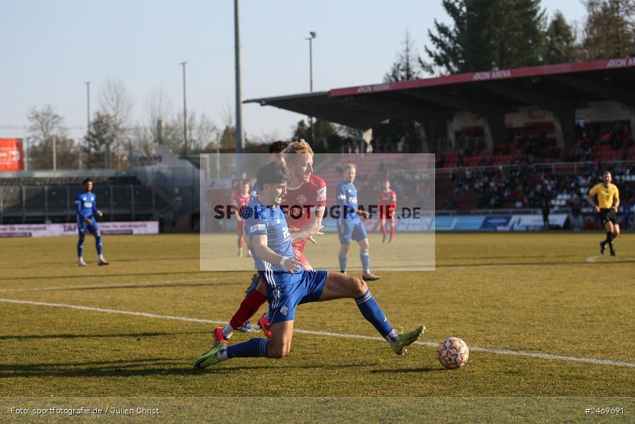 sport, action, Würzburg, SV Viktoria Aschaffenburg, Regionalliga Bayern, Fussball, FWK, FVI, FC Würzburger Kickers, BFV, AKON-Arena, 24. Spieltag, 08.03.2025 - Bild-ID: 2469691