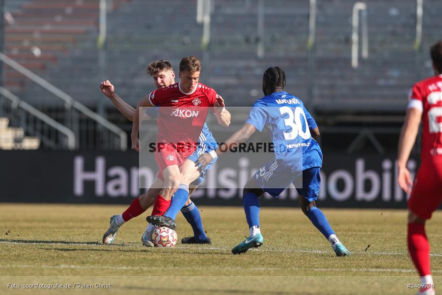 sport, action, Würzburg, SV Viktoria Aschaffenburg, Regionalliga Bayern, Fussball, FWK, FVI, FC Würzburger Kickers, BFV, AKON-Arena, 24. Spieltag, 08.03.2025 - Bild-ID: 2469726