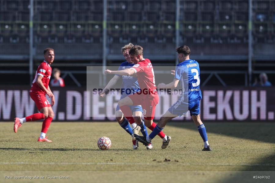 sport, action, Würzburg, SV Viktoria Aschaffenburg, Regionalliga Bayern, Fussball, FWK, FVI, FC Würzburger Kickers, BFV, AKON-Arena, 24. Spieltag, 08.03.2025 - Bild-ID: 2469762