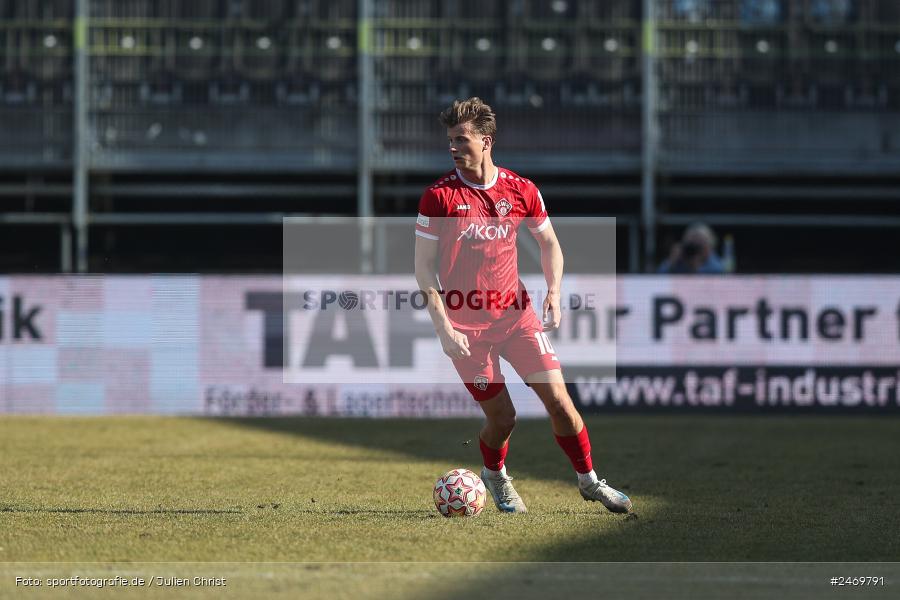 sport, action, Würzburg, SV Viktoria Aschaffenburg, Regionalliga Bayern, Fussball, FWK, FVI, FC Würzburger Kickers, BFV, AKON-Arena, 24. Spieltag, 08.03.2025 - Bild-ID: 2469791