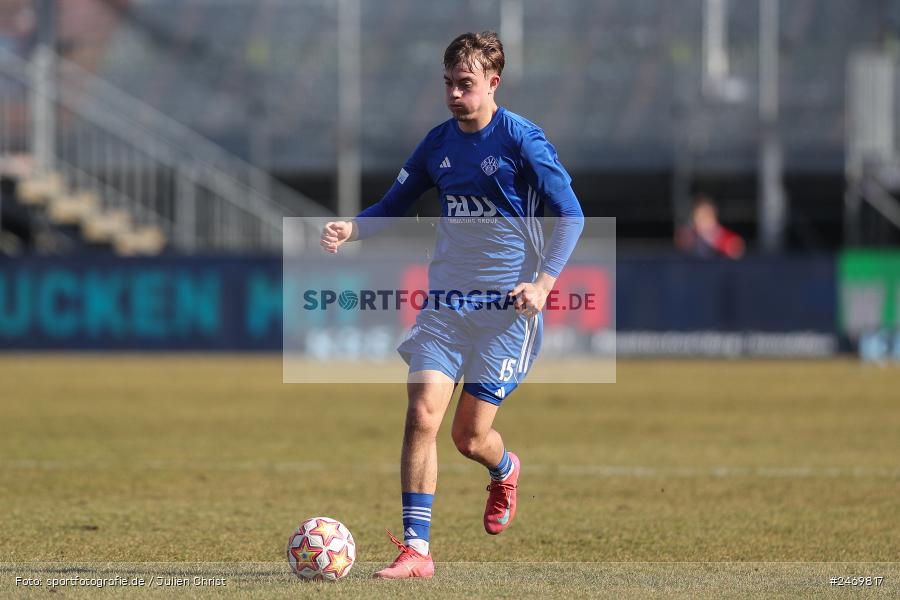 sport, action, Würzburg, SV Viktoria Aschaffenburg, Regionalliga Bayern, Fussball, FWK, FVI, FC Würzburger Kickers, BFV, AKON-Arena, 24. Spieltag, 08.03.2025 - Bild-ID: 2469817