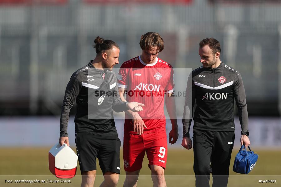 sport, action, Würzburg, SV Viktoria Aschaffenburg, Regionalliga Bayern, Fussball, FWK, FVI, FC Würzburger Kickers, BFV, AKON-Arena, 24. Spieltag, 08.03.2025 - Bild-ID: 2469851