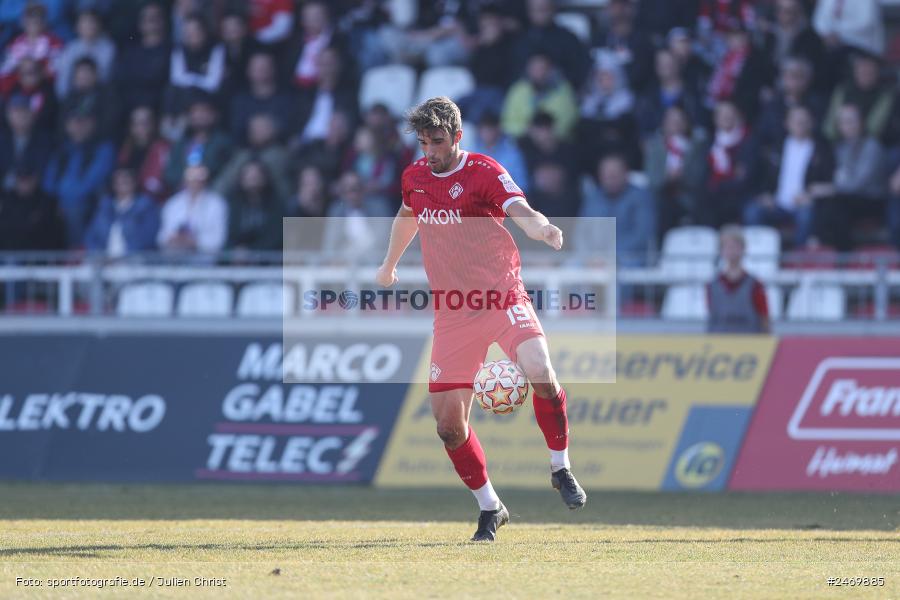 sport, action, Würzburg, SV Viktoria Aschaffenburg, Regionalliga Bayern, Fussball, FWK, FVI, FC Würzburger Kickers, BFV, AKON-Arena, 24. Spieltag, 08.03.2025 - Bild-ID: 2469885