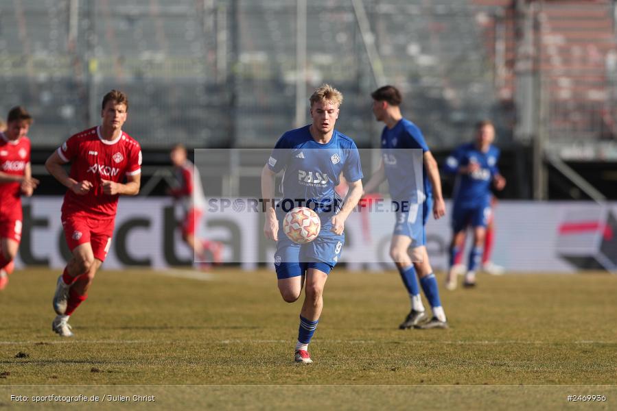 sport, action, Würzburg, SV Viktoria Aschaffenburg, Regionalliga Bayern, Fussball, FWK, FVI, FC Würzburger Kickers, BFV, AKON-Arena, 24. Spieltag, 08.03.2025 - Bild-ID: 2469936