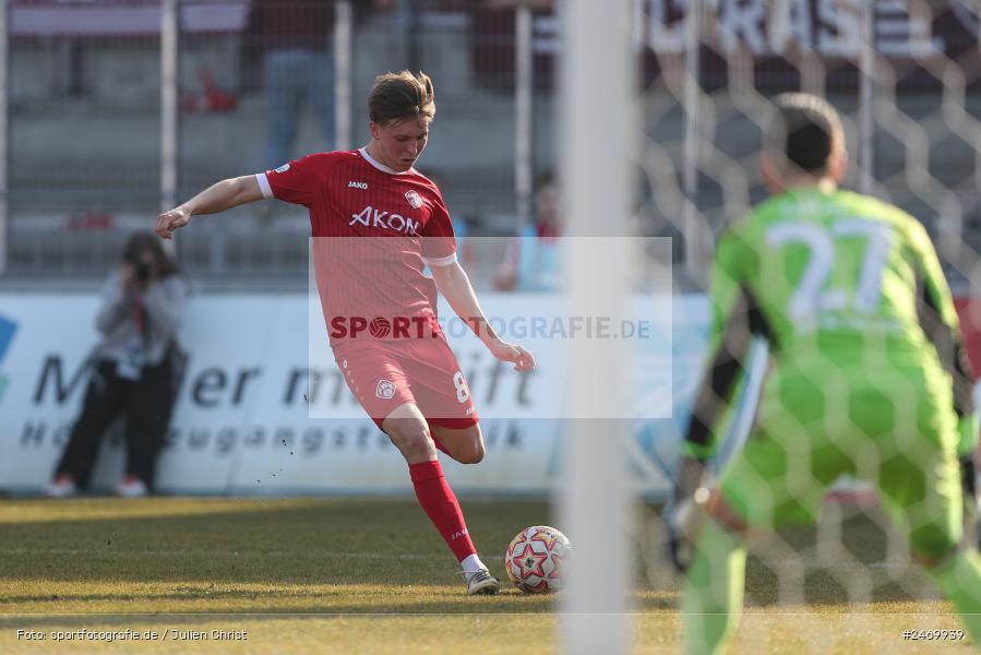 sport, action, Würzburg, SV Viktoria Aschaffenburg, Regionalliga Bayern, Fussball, FWK, FVI, FC Würzburger Kickers, BFV, AKON-Arena, 24. Spieltag, 08.03.2025 - Bild-ID: 2469939