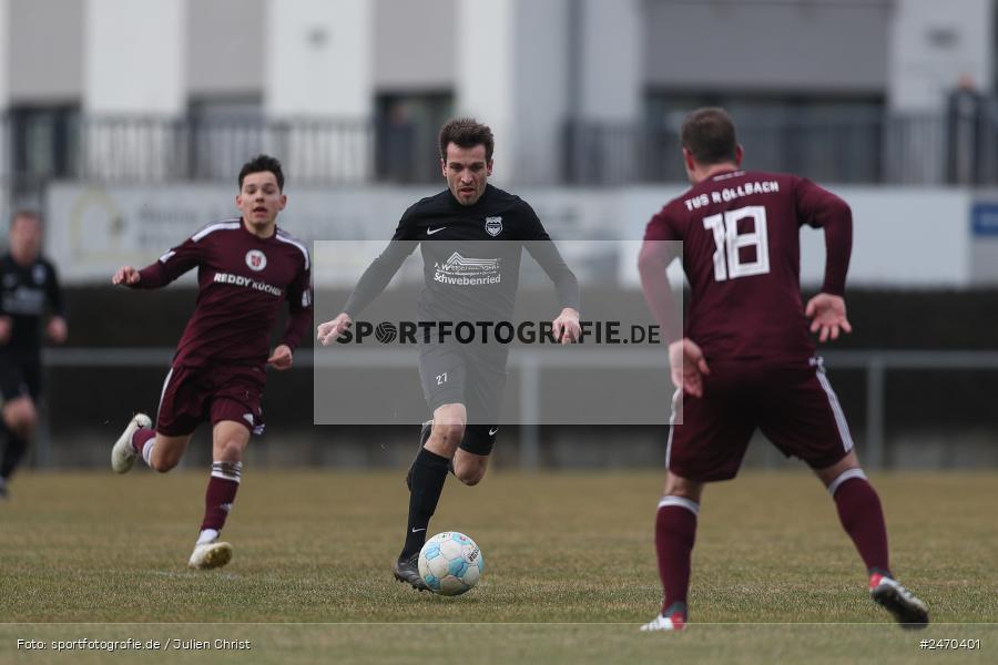 sport, action, TuS Röllbach, TUS, Sportgelände, Schwebenried, Landesliga Nordwest, Fussball, DJK Schwebenried/Schwemmelsbach, DJK, BFV, 25. Spieltag, 15.03.2025 - Bild-ID: 2470401