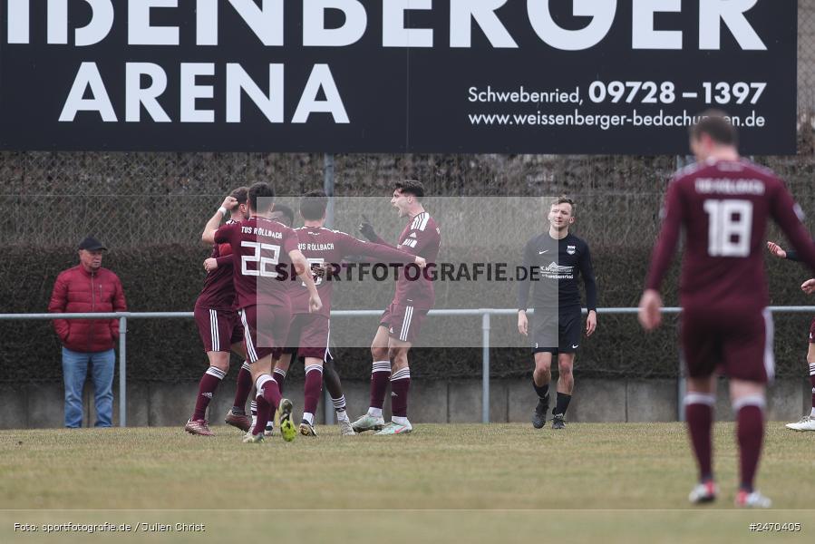 sport, action, TuS Röllbach, TUS, Sportgelände, Schwebenried, Landesliga Nordwest, Fussball, DJK Schwebenried/Schwemmelsbach, DJK, BFV, 25. Spieltag, 15.03.2025 - Bild-ID: 2470405
