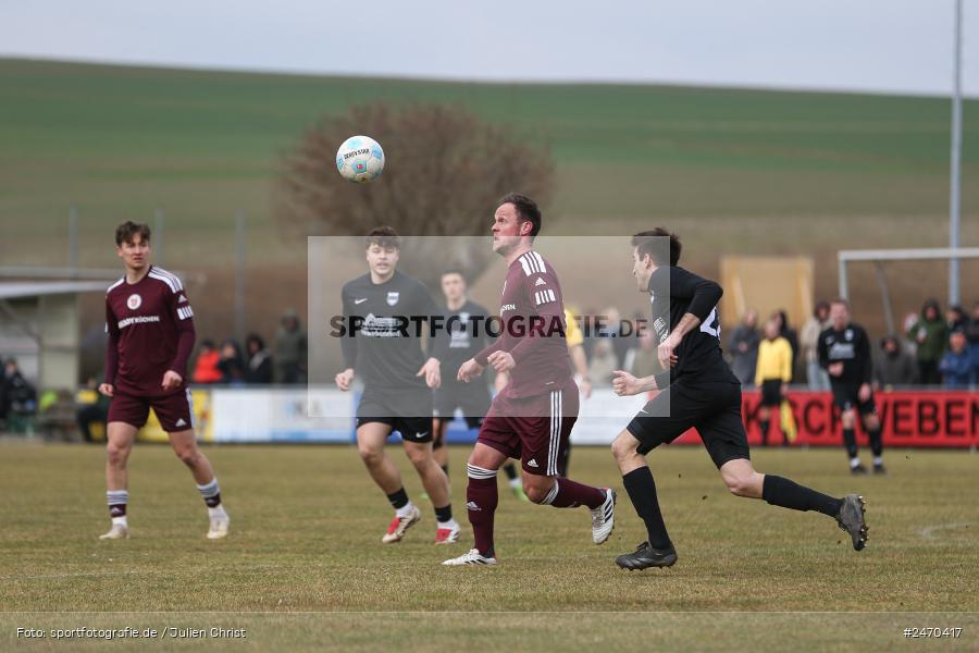 sport, action, TuS Röllbach, TUS, Sportgelände, Schwebenried, Landesliga Nordwest, Fussball, DJK Schwebenried/Schwemmelsbach, DJK, BFV, 25. Spieltag, 15.03.2025 - Bild-ID: 2470417